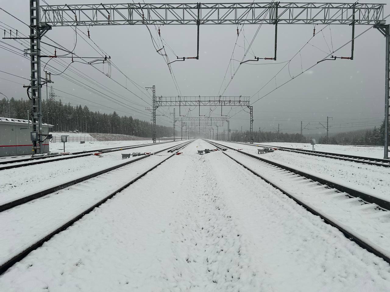 Новые возможности для транспортировки грузов в порты Кольского залива: завершен первый этап реконструкции станции Кандалакша